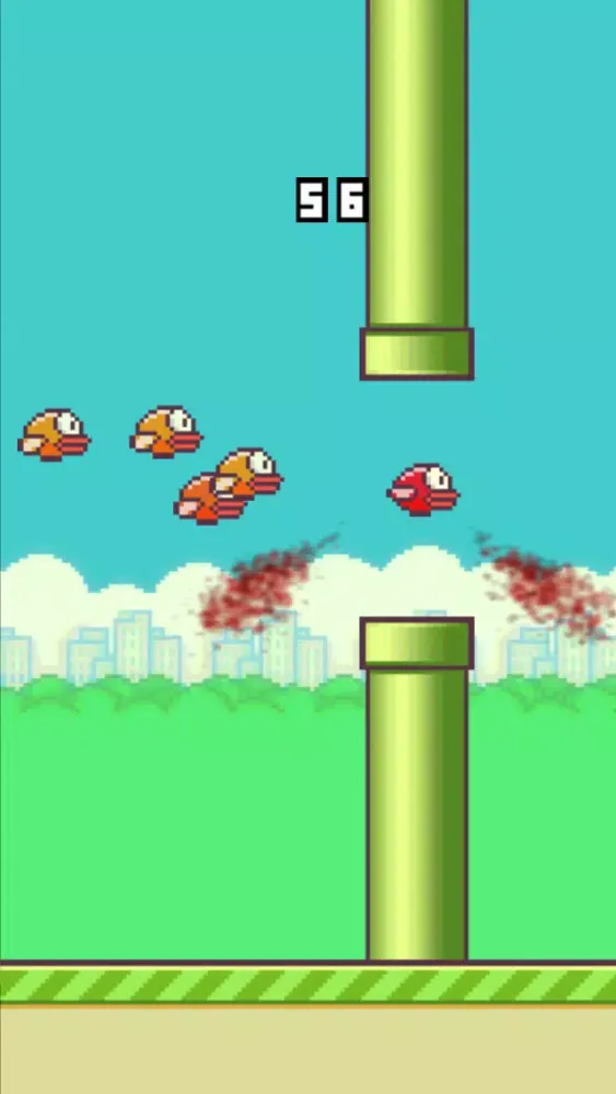 Screenshot di Squishy Bird - Flappy Wings Revenge Free