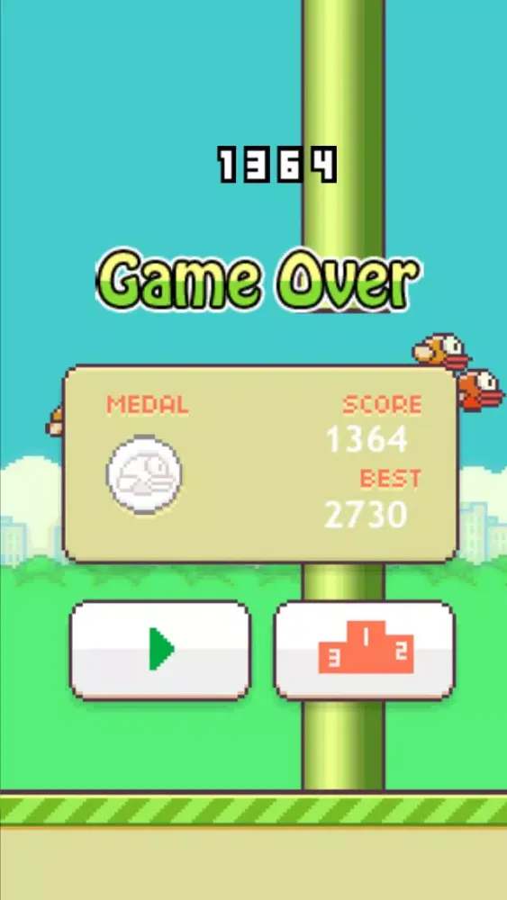 Screenshot di Squishy Bird - Flappy Wings Revenge Free