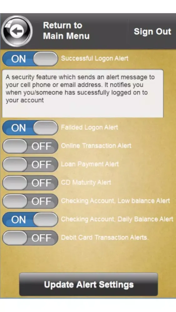 Screenshot di Tri Valley Service FCU