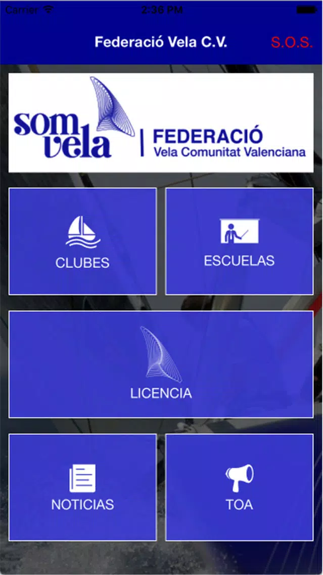 Som Vela - Federació Vela C.V. 스크린샷