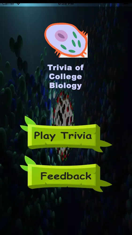 Zrzuty ekranu Trivia of College Biology