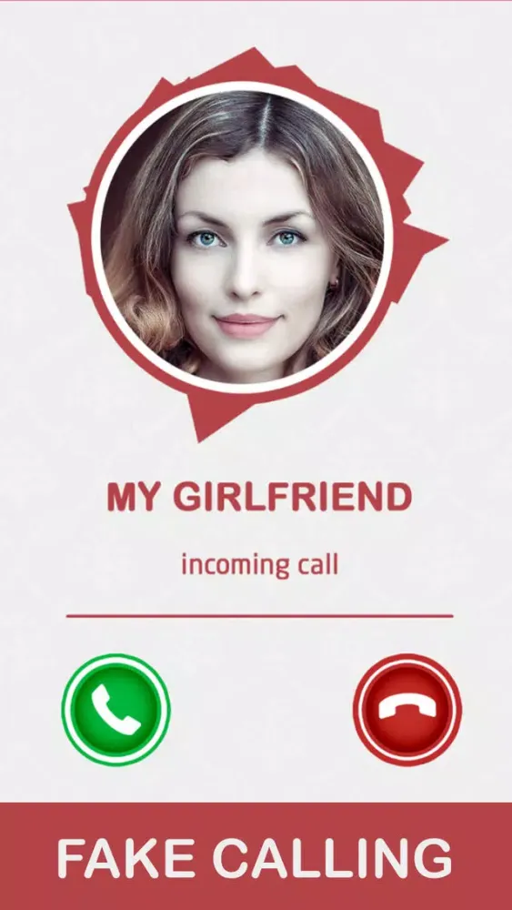 Tangkapan skrin Fake Calling Girlfriend