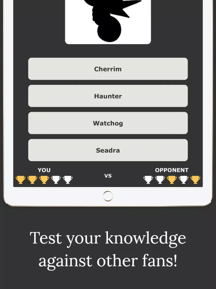 Tangkapan layar Monster Trivia! iPad 