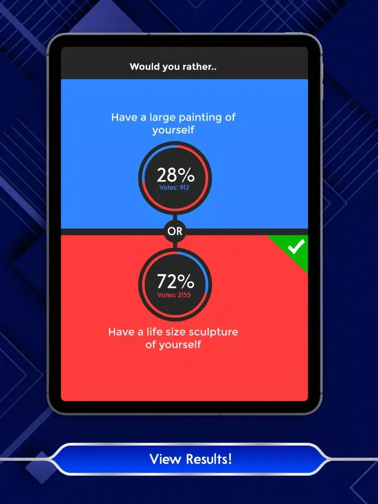 Скриншоты Would you Rather?.... iPad 