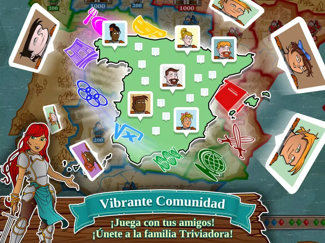 Triviador España iPad  스크린샷