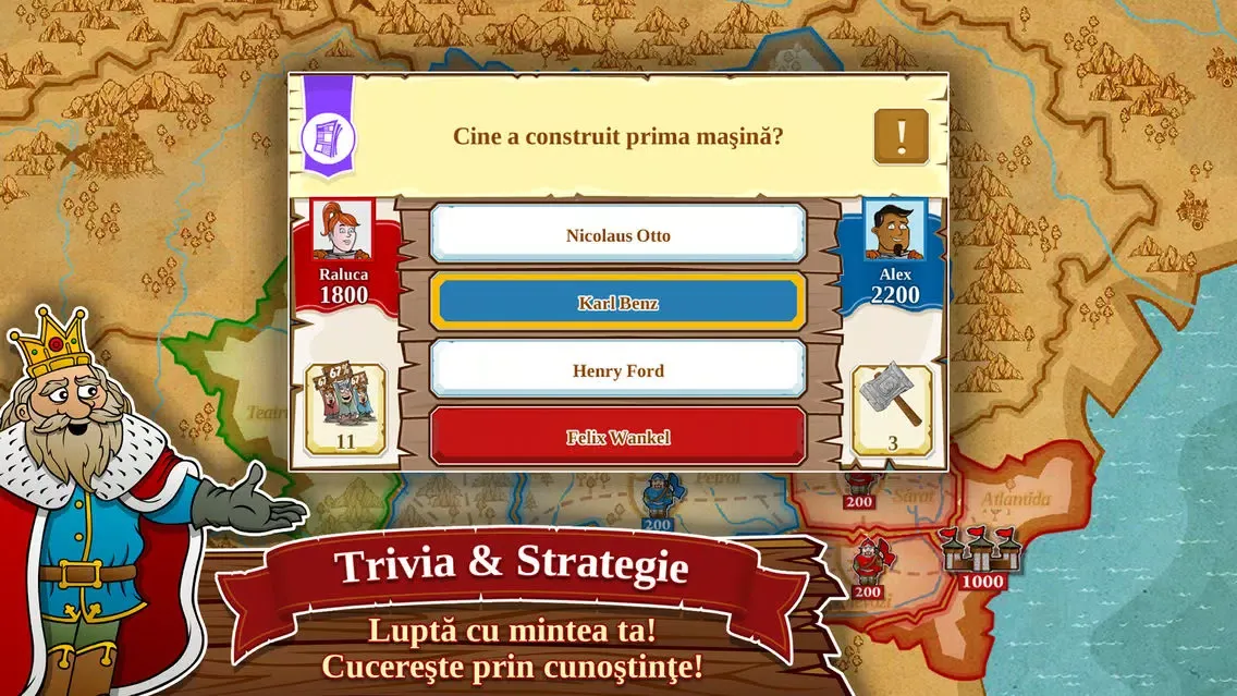Скриншоты Triviador România