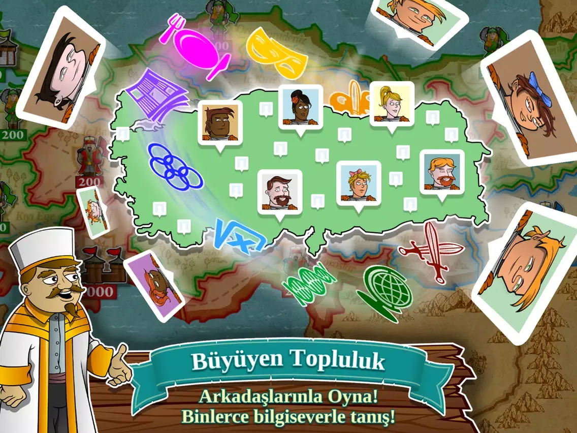 Tangkapan skrin Bil ve Fethet iPad 