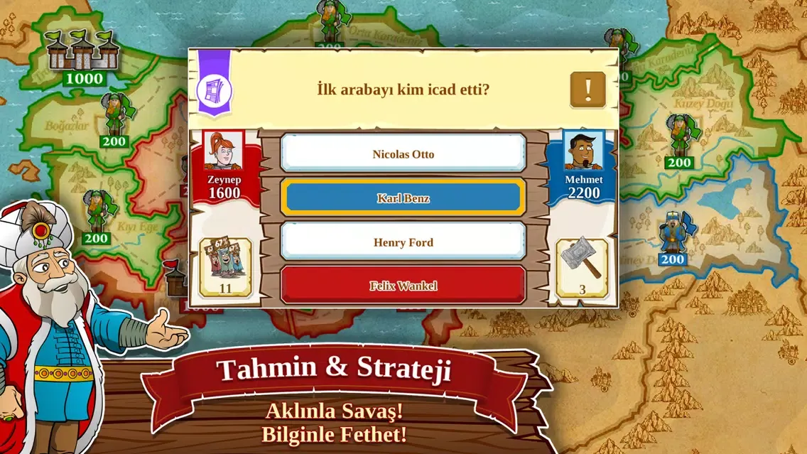 Tangkapan skrin Bil ve Fethet