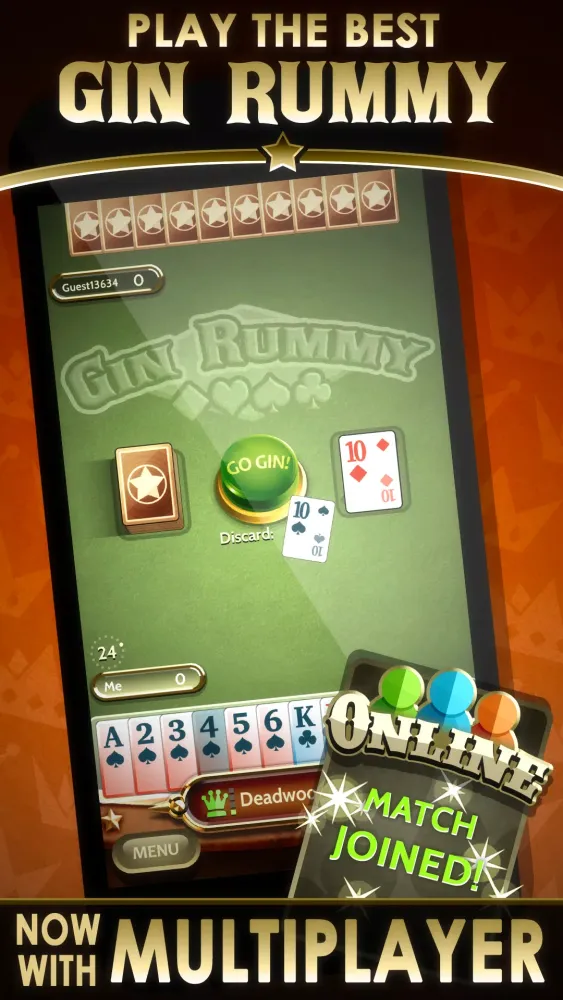 Скриншоты Gin Rummy