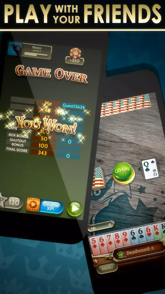 Скриншоты Gin Rummy
