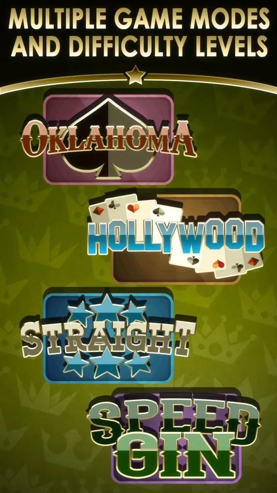 Скриншоты Gin Rummy