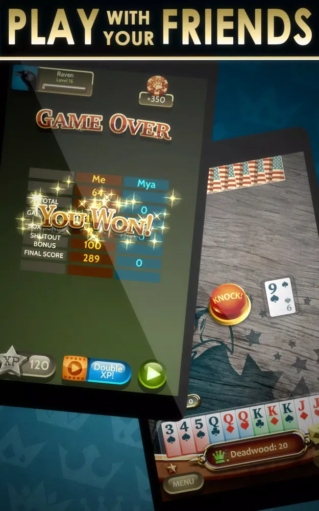 Скриншоты Gin Rummy