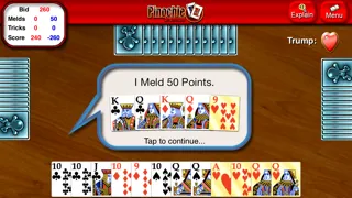 Ảnh chụp màn hình của Pinochle HD