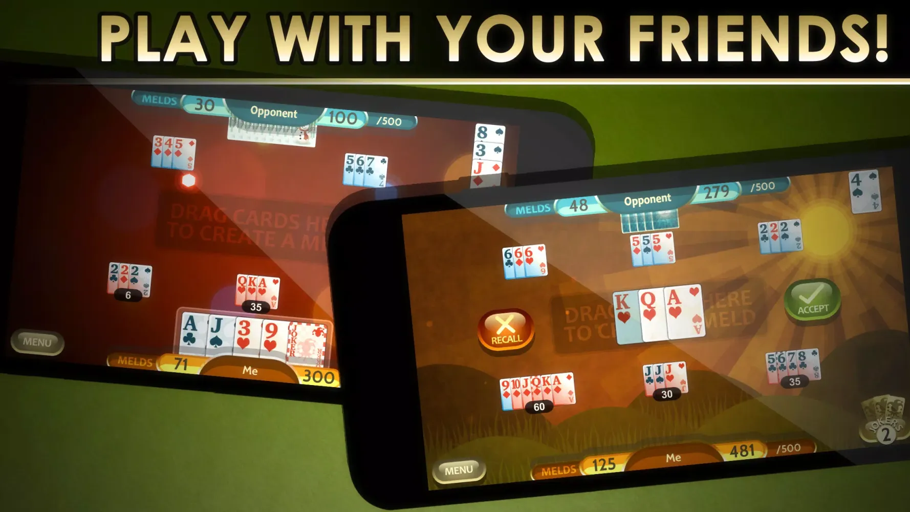 Rummy 500 Screenshots