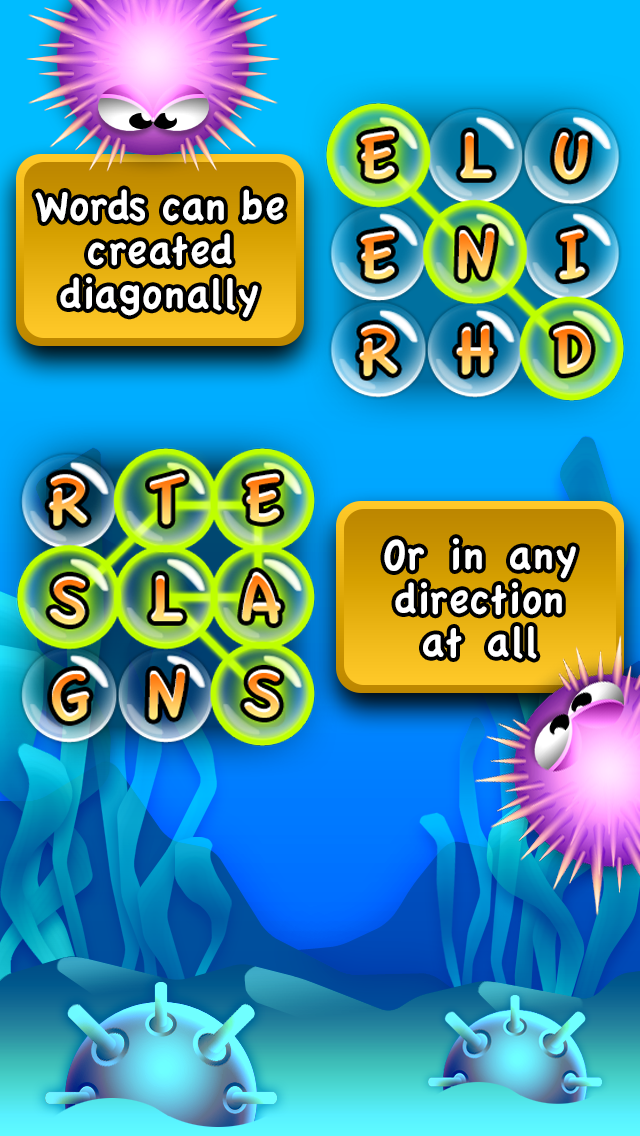 Captures d'écran de Word Buster - Explosive Word Search Fun!