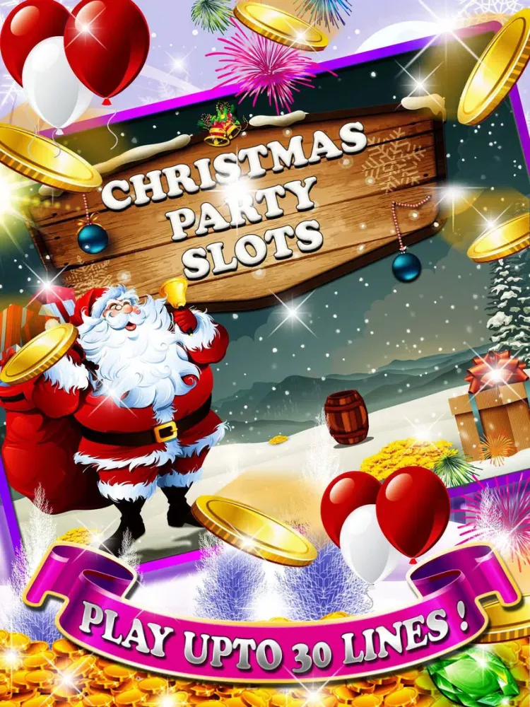 Скриншоты A+++ Christmas Party Slots : Free Slot Machine Game with Big Hit Jackpot iPad 