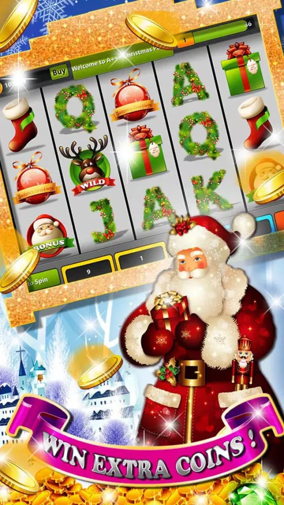 Скриншоты A+++ Christmas Party Slots : Free Slot Machine Game with Big Hit Jackpot