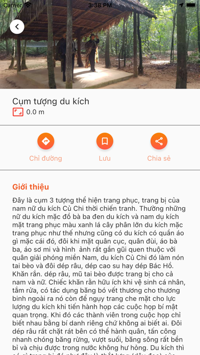 Cu Chi Tunnel GIS應用截圖