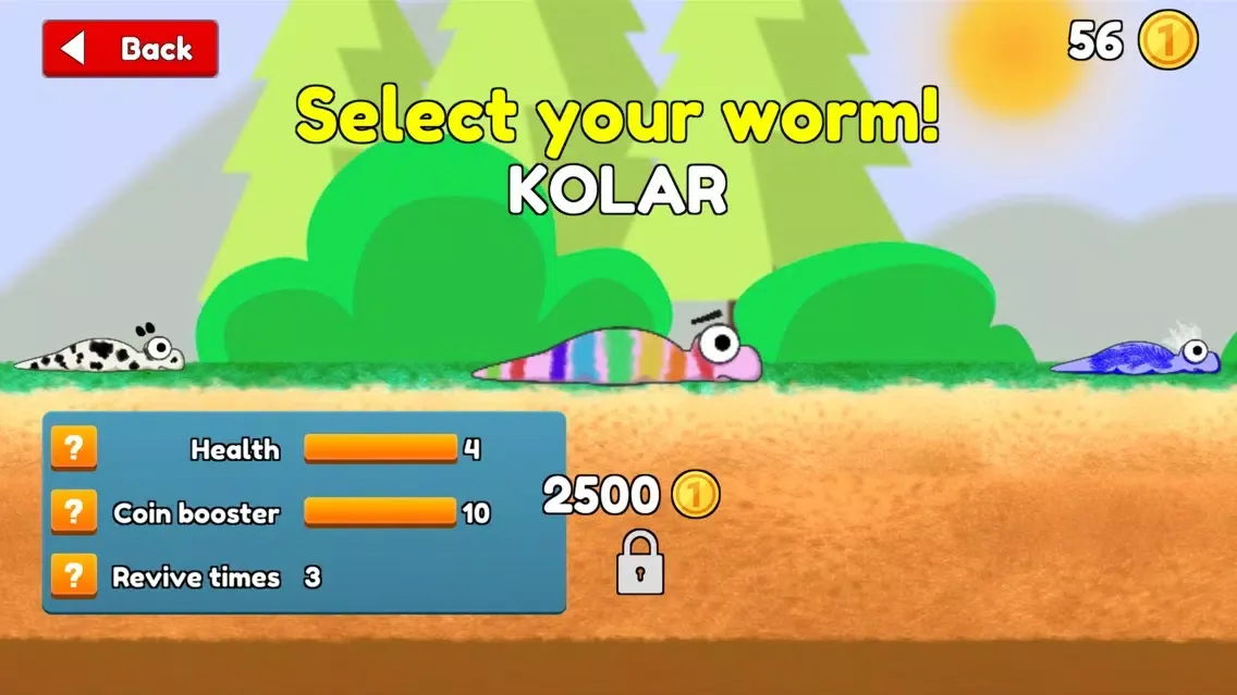 Скриншоты Worm Runner: Dig or jump!