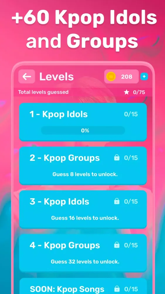Kpop Quiz Game 2023 স্ক্রিনশট