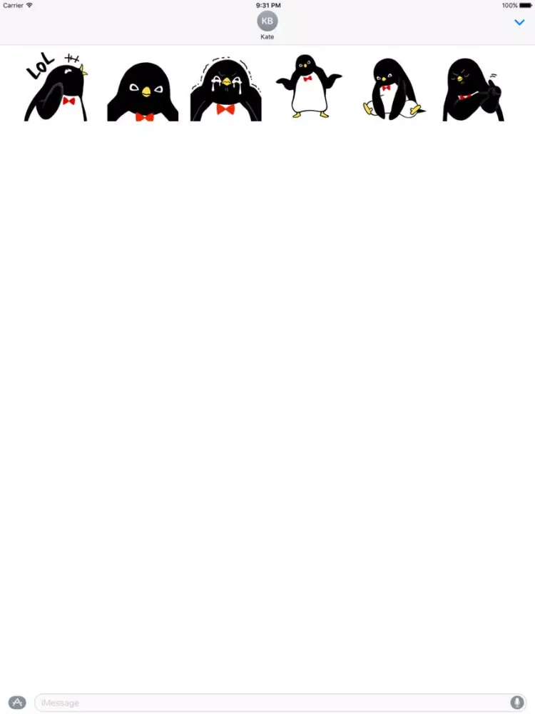 تصاویر (Free) The bossy penguin in the South Pole. iPad 
