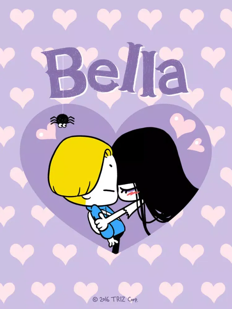 Ảnh chụp màn hình của Bella, the adolescent ghost girl iPad 