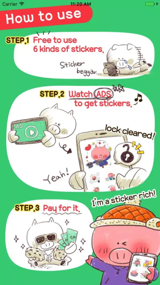 تصاویر Piggy's winter story