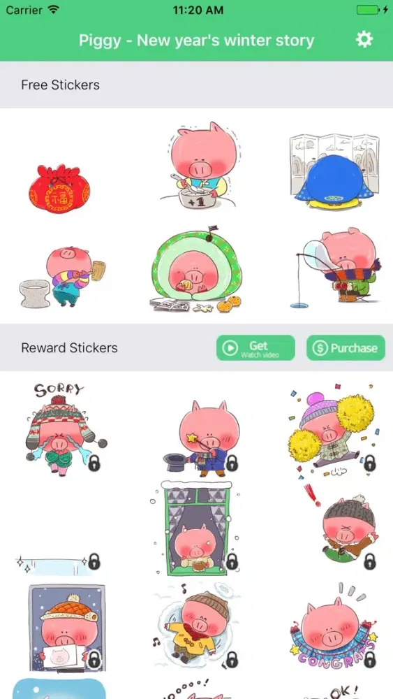 تصاویر Piggy's winter story