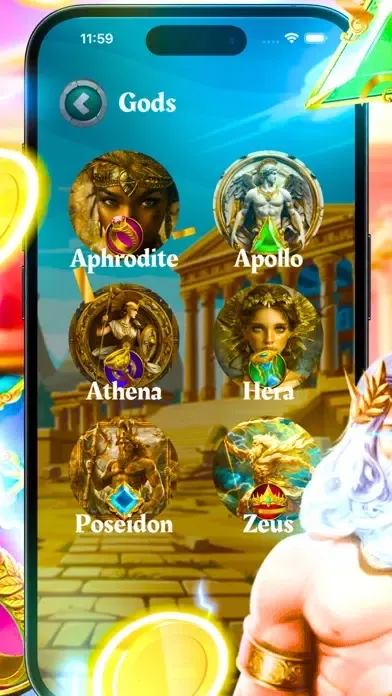 Zrzuty ekranu Gates of Olympus: Mythos