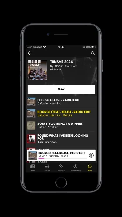 Ảnh chụp màn hình của TRNSMT Festival 2024