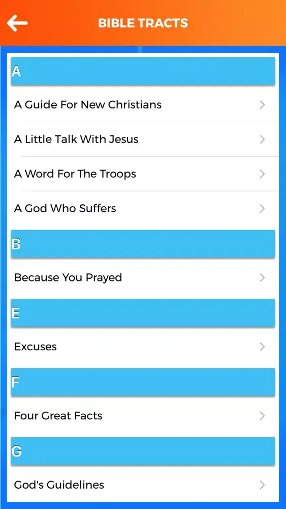 Capturas de tela do Christian Toolbox – the definitive gateway to all