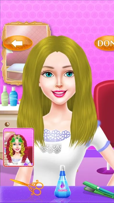 Fashion Hair Salon - Cool Game应用截图