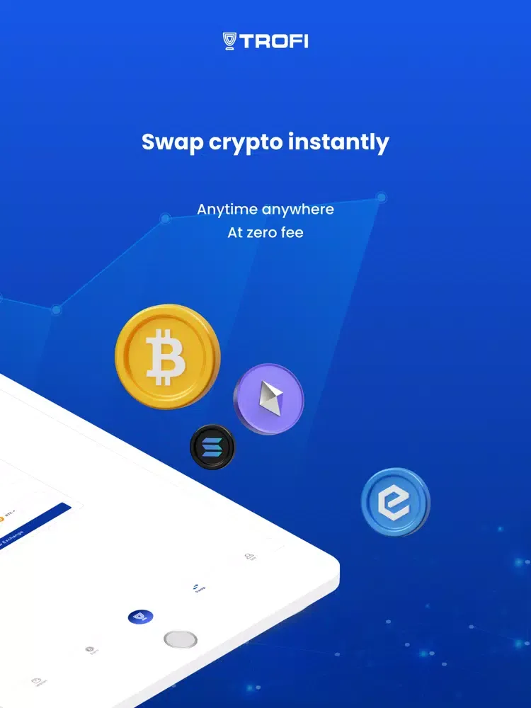 Tangkapan layar Trofi: Earn Interest on Crypto iPad 