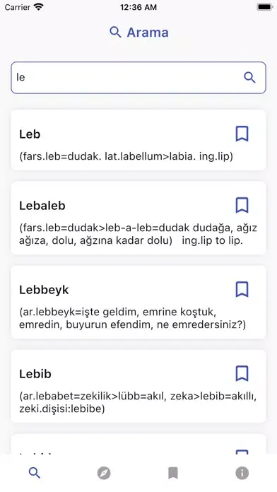 Capturas de tela do Kelimelerin Kimliği