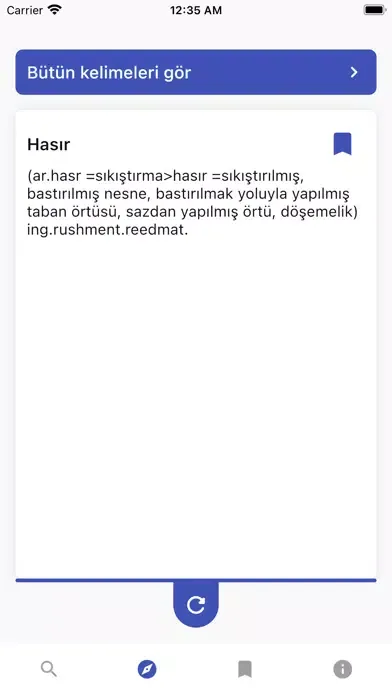 Capturas de tela do Kelimelerin Kimliği