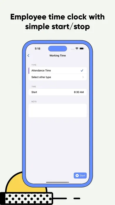 timr - Time & Mileage Tracker 스크린샷
