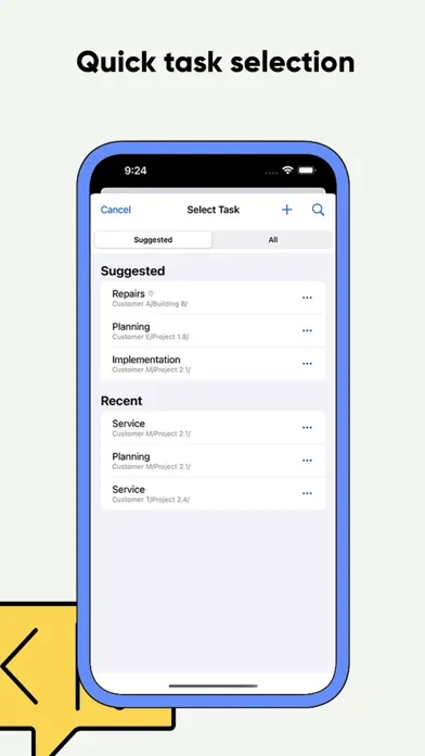 timr - Time & Mileage Tracker 스크린샷