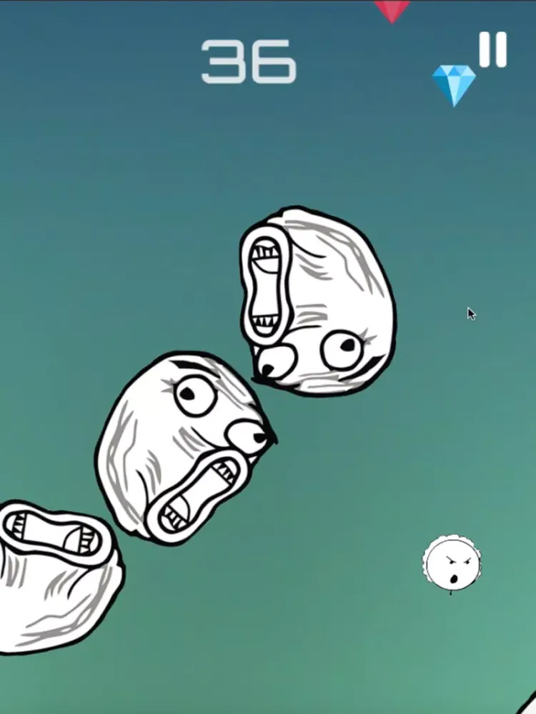 Zrzuty ekranu Stranger Rage Face - Troll War iPad 