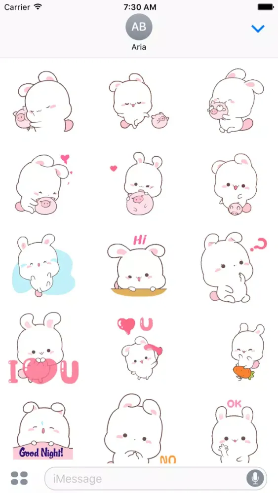 Animated Bunny And Little Pig سکرین شاٹس