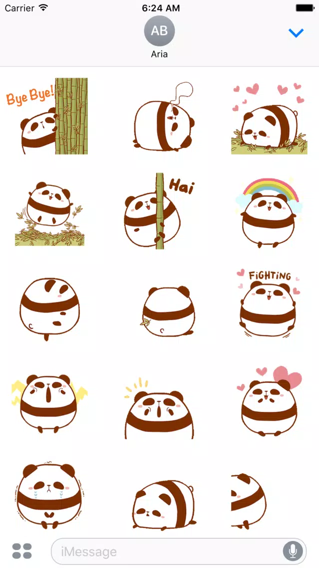 تصاویر Animated Cute And Chubby Panda
