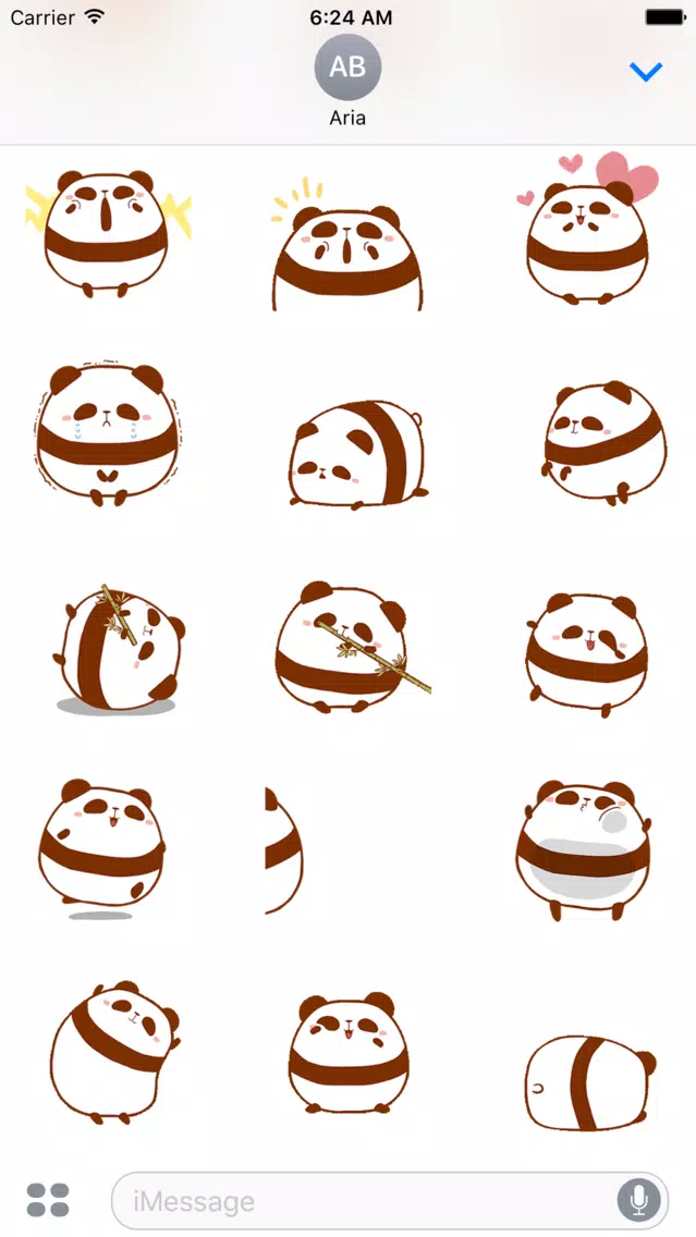 تصاویر Animated Cute And Chubby Panda