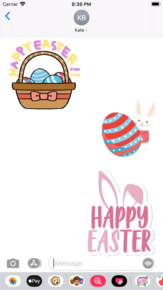 Screenshot di Animated Easter Sticker