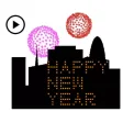 Happy New Year And Fireworks Happy New Year And Fireworks