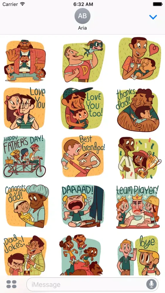 Happy Father Day Sticker Pack應用截圖
