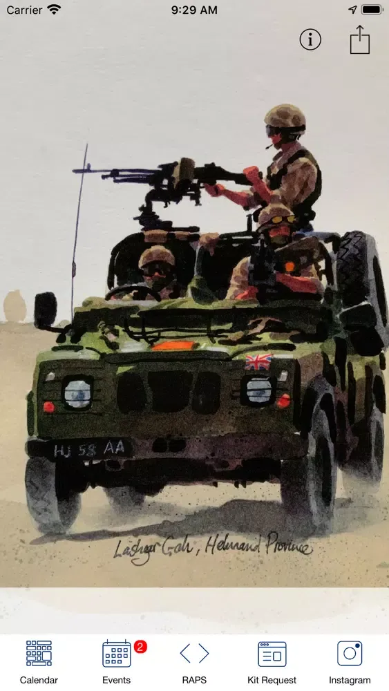 Tangkapan layar C&S Troop Admin