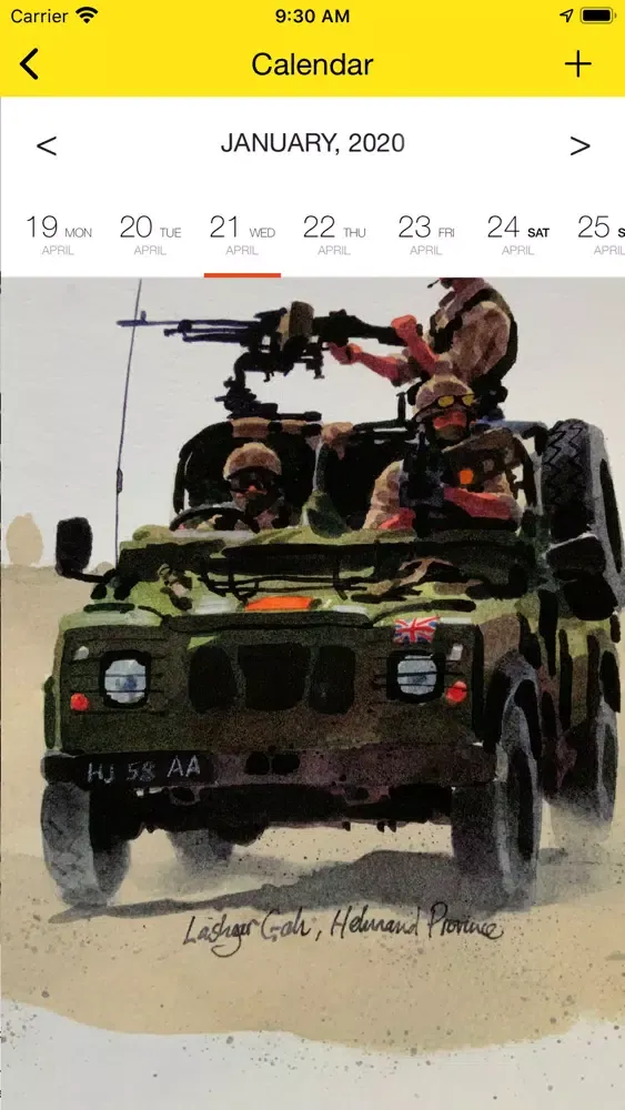 Tangkapan layar C&S Troop Admin