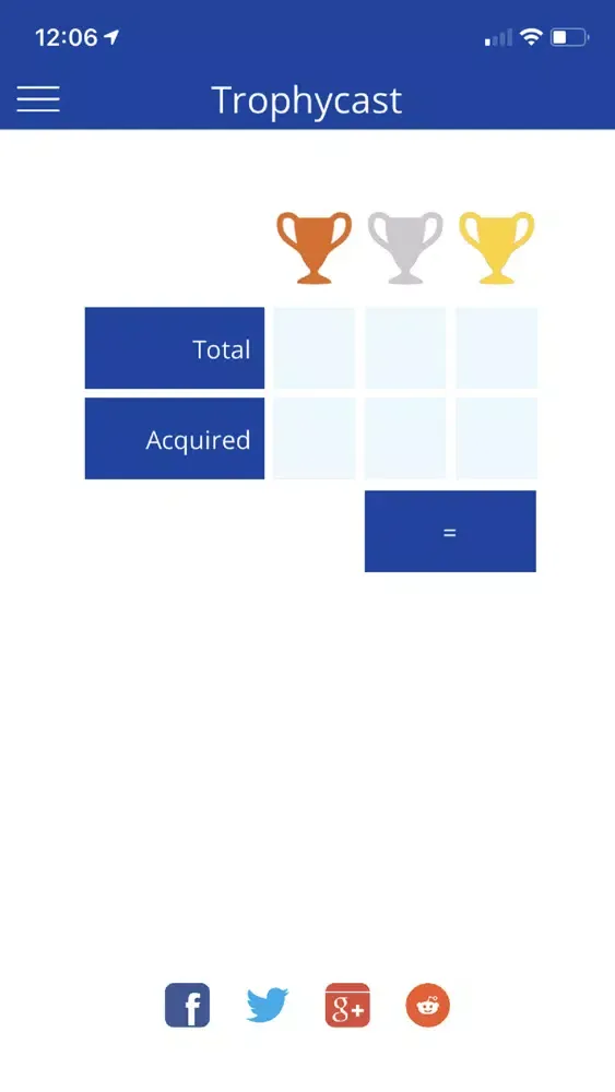 Trophycast: Track PSN Trophies應用截圖