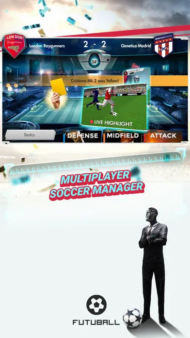 Futuball - Football Manager 스크린샷