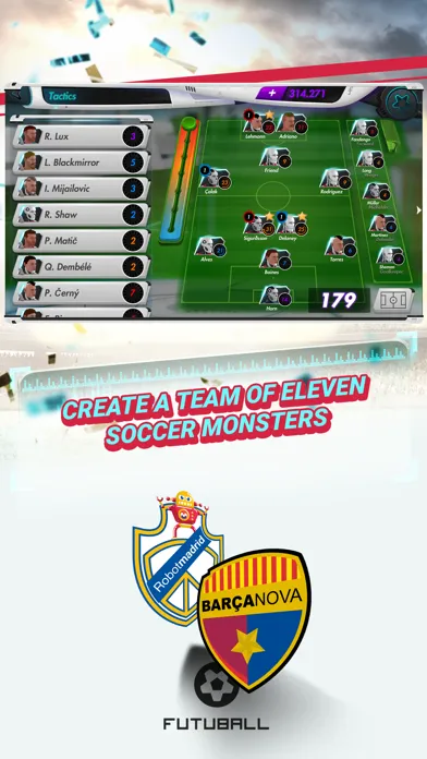 Futuball - Football Manager 스크린샷