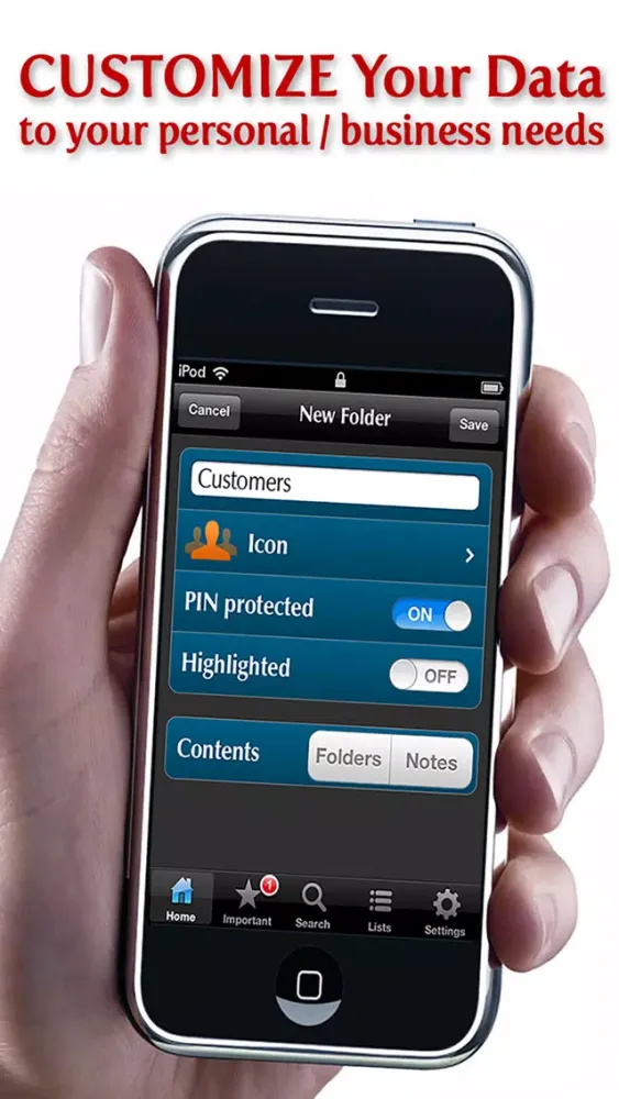 iPIM Pro Info Manager+Database سکرین شاٹس